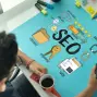 A professional team optimizes websites for better search engine visibility and online growth.